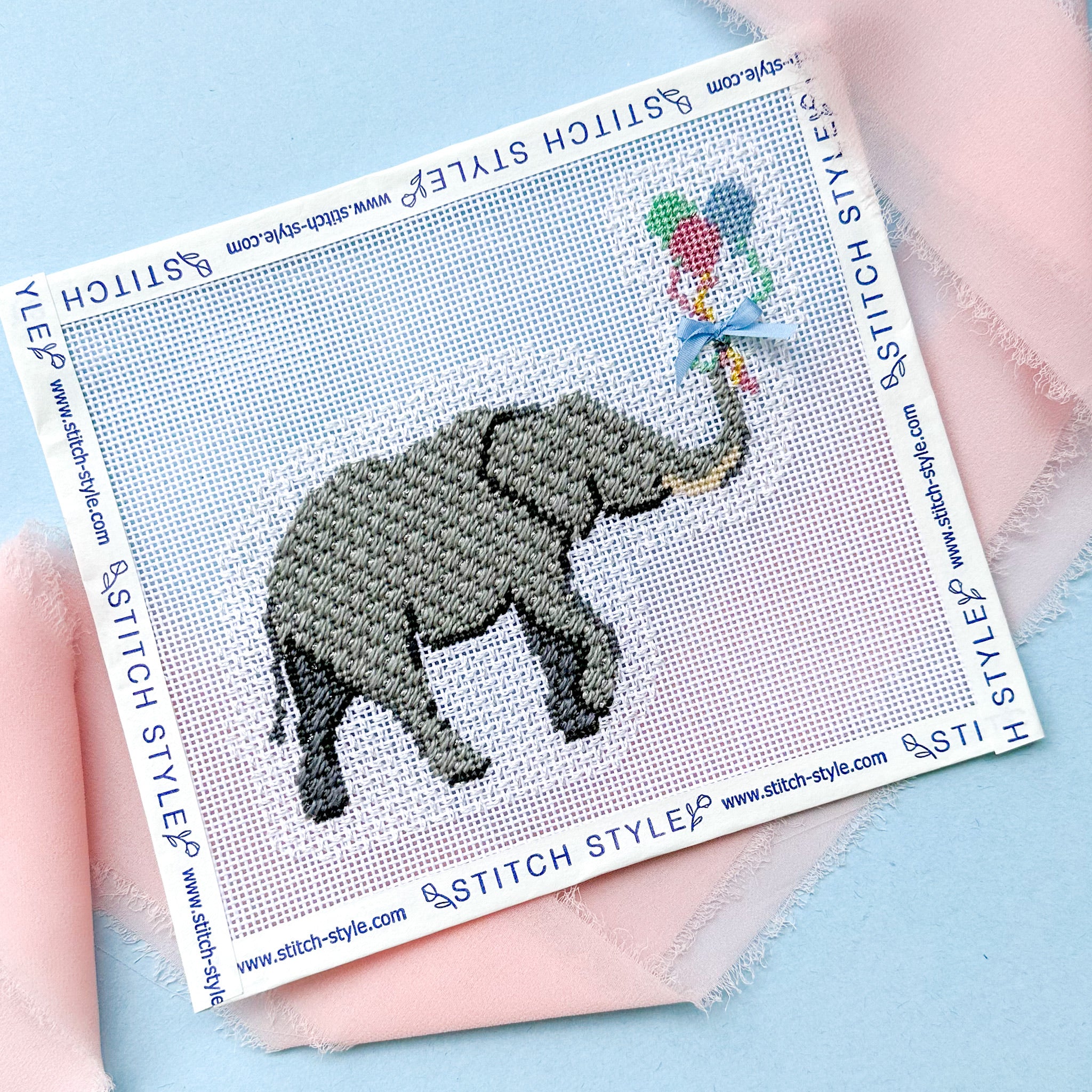 Kidstitch Cross Stitch for Kids Elephant, Stitching for Beginners,  Needlepoint for Children, DIY Cross Stitch, DIY Kids Gift, Gift Craft 