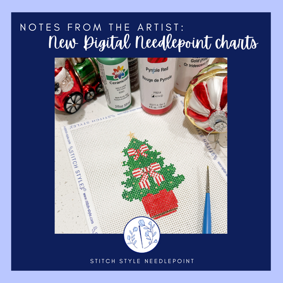 Notes from the Artist: New Digital Needlepoint Charts