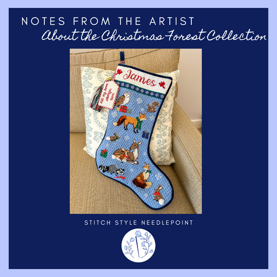 Notes from the Artist: About the Christmas Forest Collection