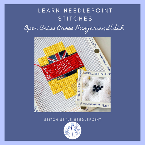 Learn Criss Cross Hungarian Stitch with Jinny from Stitch Style