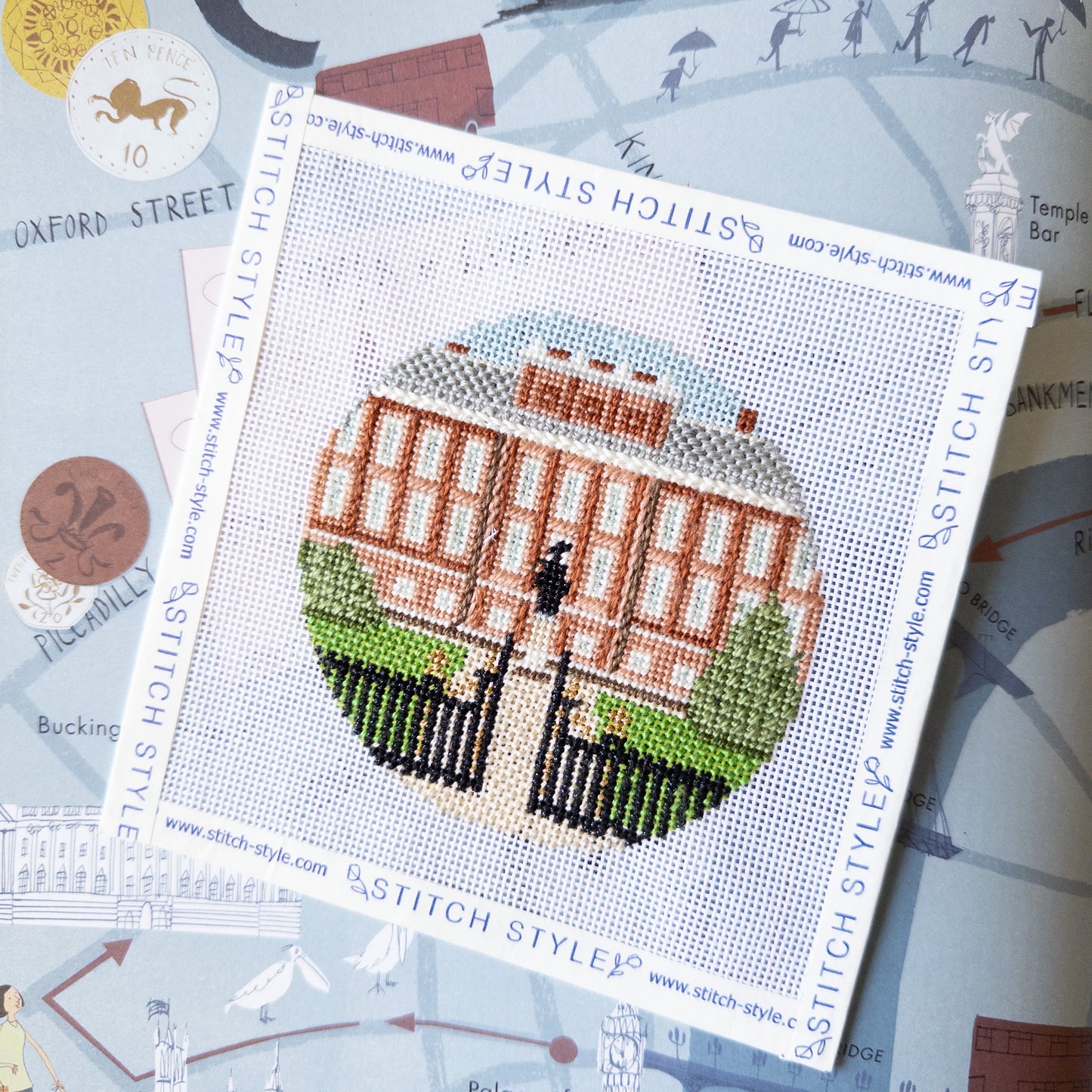 Kensington Palace Needlepoint Canvas