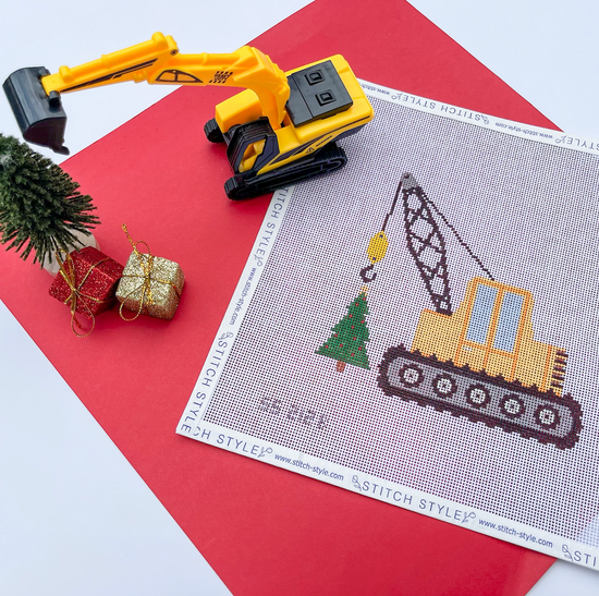 Christmas Construction Needlepoint Series