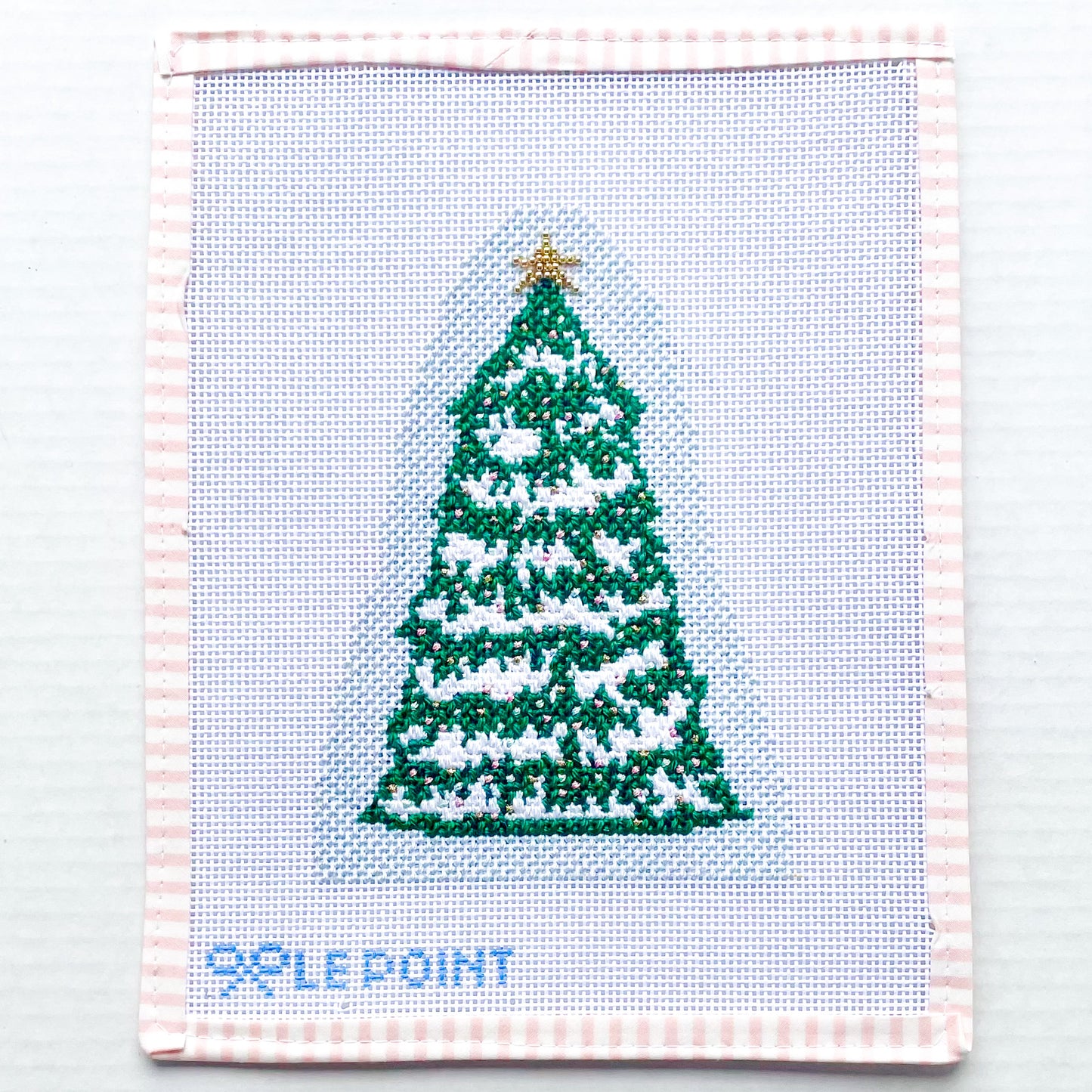 Stitch Guide for Le Point Studio Christmas Tree