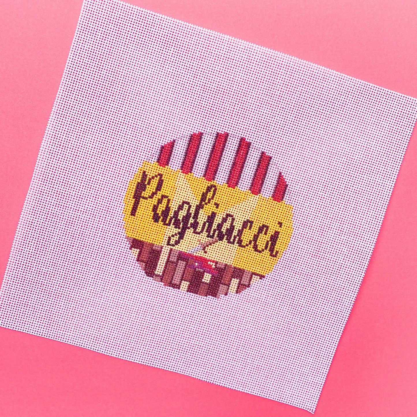 Opera Stitch: Pagliacci Needlepoint Canvas