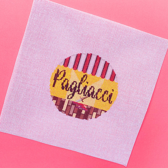 Opera Stitch: Pagliacci Needlepoint Canvas