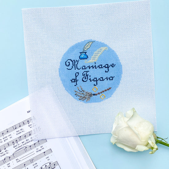 Opera Stitch: The Marriage of Figaro Needlepoint Canvas