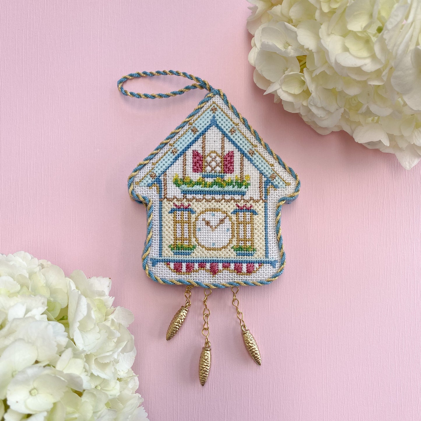 Stitch Guide for Plum Stitchery Cuckoo Clock